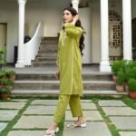Women Cotton Blend Co-Ord Set - Image 2